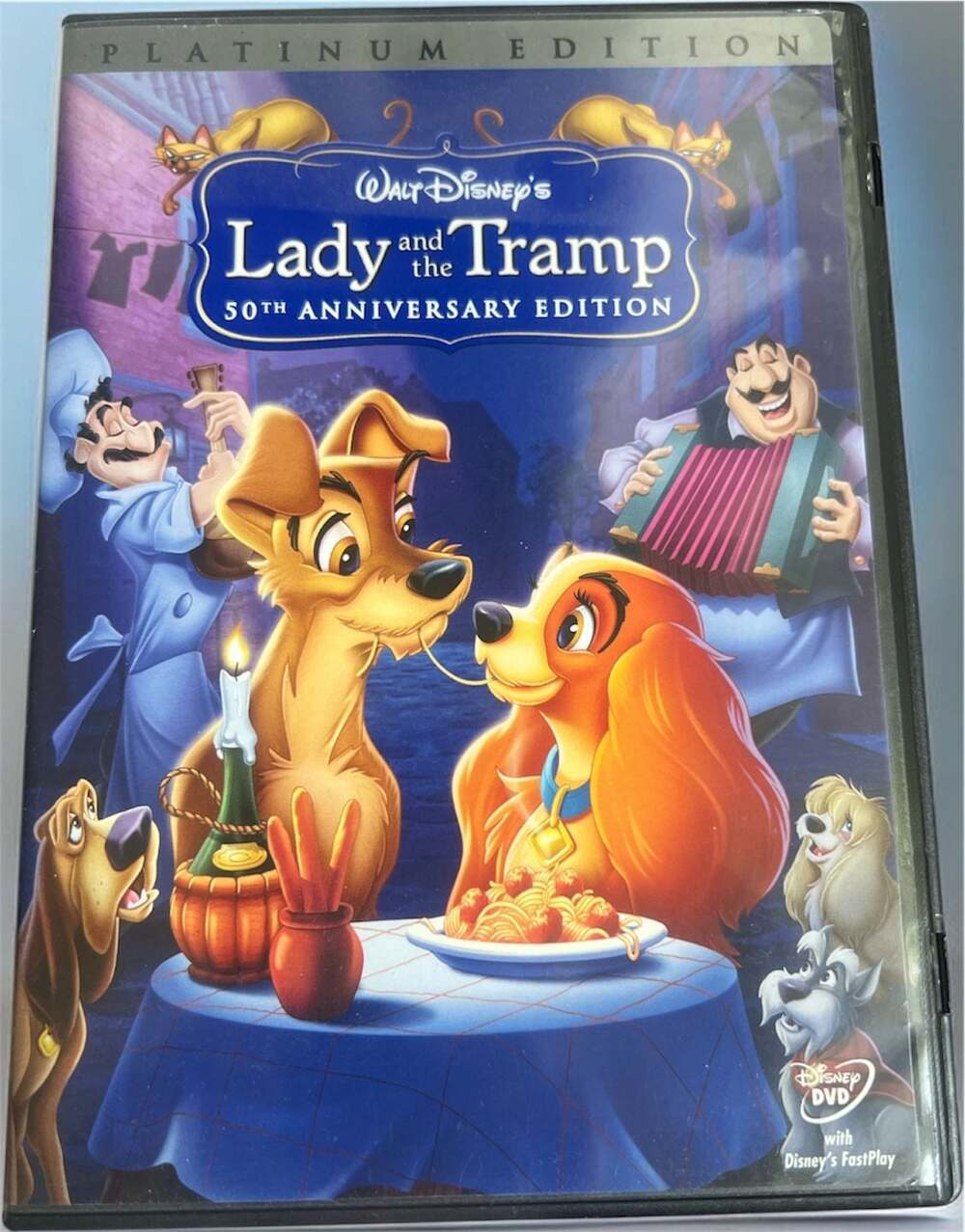 Disney Lady and the Tramp 50th Anniversary Platinum Edition DVD
